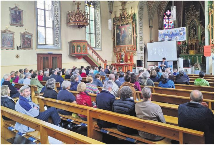 Kinoabend in der St.-Rupert-Kirche Oberrüti. Fotos: zVg