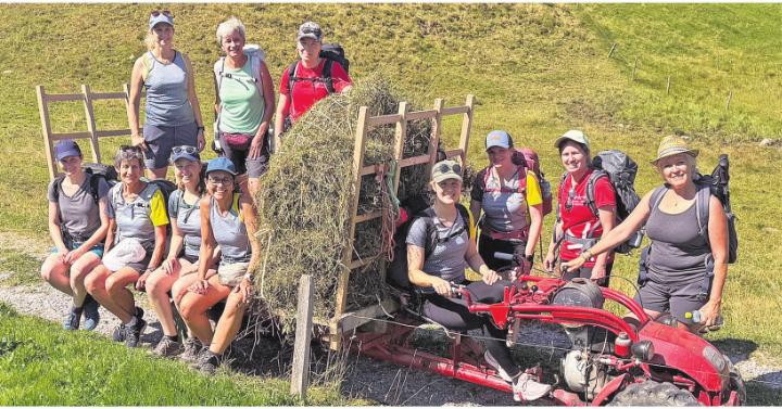 Die Turnfahrt der Frauen und Damen ging in die Kleewenalp. Foto: zVg