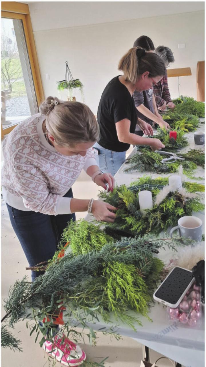 Individueller Adventskranz. Foto: zVg