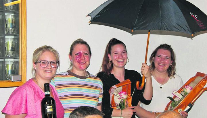 Stefanie Mayr, Chantal Flühler, Lorena Rosati, Laura Henseler (von links). Foto: zVg