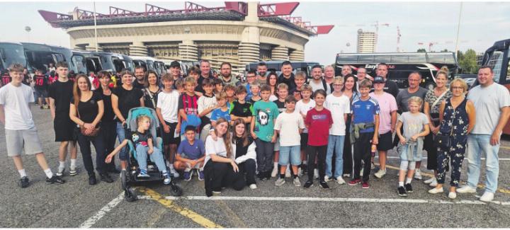 Ausflug ins San Siro Mailand. Fotos: zVg Ausflug ins San Siro Mailand. Fotos: zVg