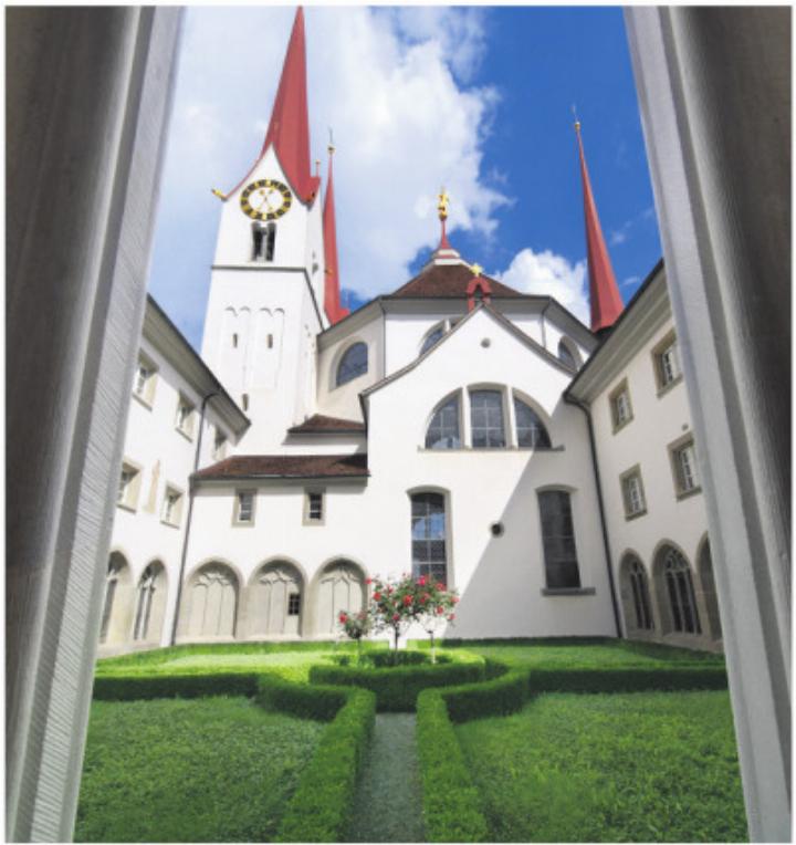 Kreuzgang Kloster Muri. Foto: zVg