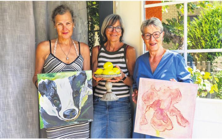 Susanne Cusina, Veronika Müller, Barbara Schmidlin (von links). Foto: zVg