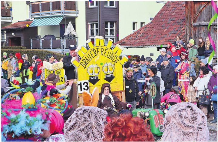 Immer bereit für eine Party: die Brauerfreunde Dietwil. Fotos: ak