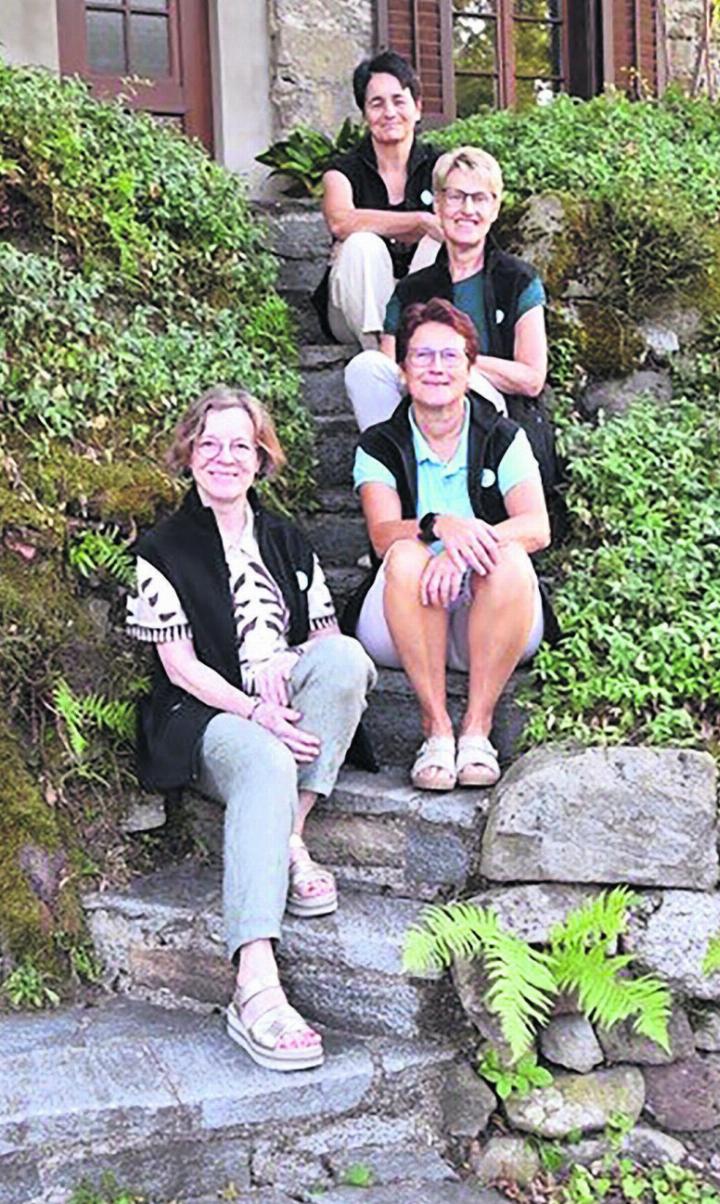 Christine Casagrande, Karin Mächler, Rita Inderkum, Sandra Bütler (von unten). Foto: zVg