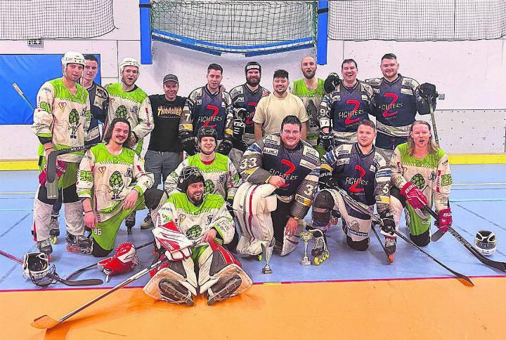 Eine kleine Truppe am Upper-Puck-Turnier in Vitry-le-Francois. Foto: zVg