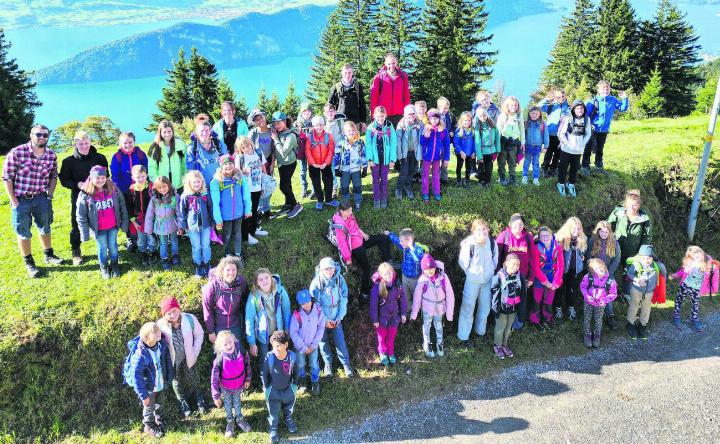 Schöne Aussicht von der Rigi auf den Vierwaldstättersee und Umgebung. Foto: zVg