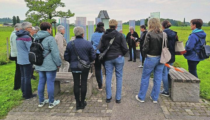 Die Frauen auf dem Besinnungsweg. Foto: zVg