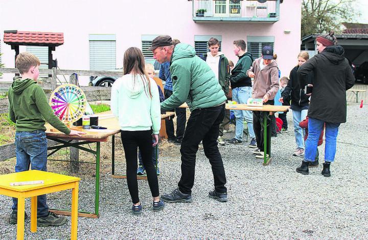 Einfache, aber begehrte Unterhaltung für die Familien.