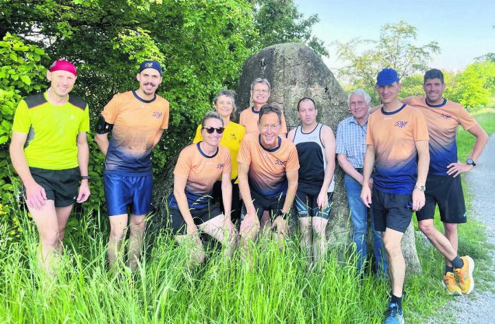 Die Läufervereinigung Muri an der Reuss in Rottenschwil. Foto: zVg