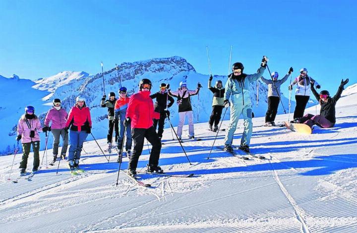 Ein Tag voller Spass für die Dietwiler Frauen auf dem Stoos. Foto: zVg