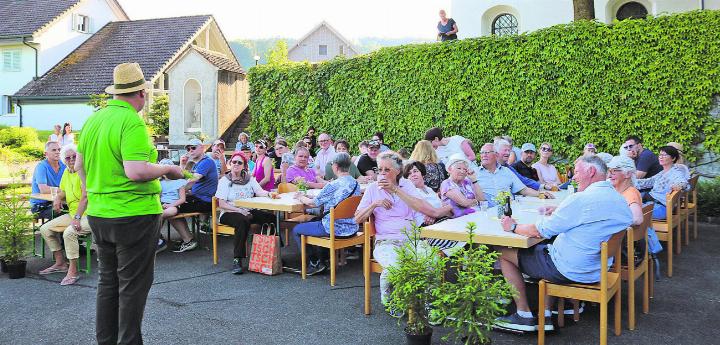 Der Kräuterplausch lockte rund 80 Personen an. Foto: ci