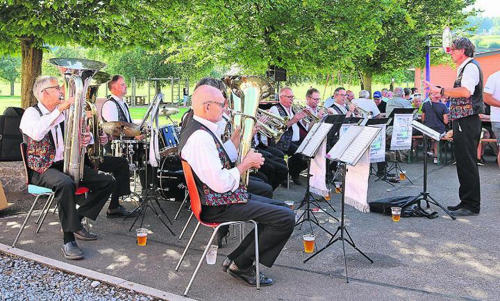 Die «Rüter Dorfspatze» sorgten für musikalische Unterhaltung.