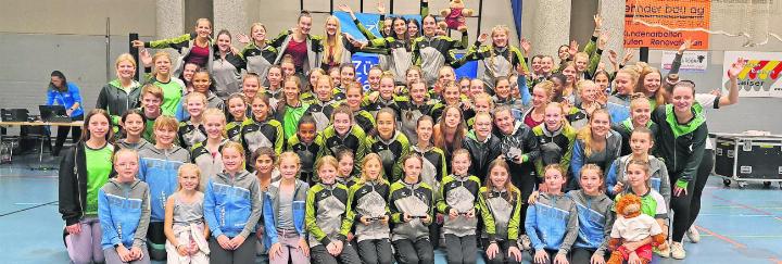 Das gemeinsame Gruppenbild der GeTu Sins-Oberrüti und der Gymnastikgruppe Sins-Oberrüti. Foto: zVg