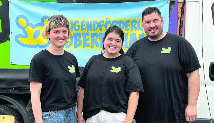 Janina Finger, Gizem Kiliç-Yavuz und Engin Özer (von links). Foto: zVg