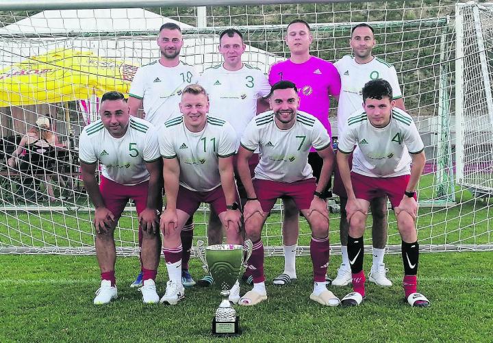 Sieger der Kategorie «Dorfturnier»: FC Keller. Fotos: zVg