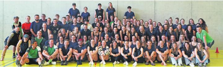 Eine grosse Gruppe Sinser und Oberrüter startete am vergangenen Wochenende gemeinsam mit dem Training für die Wettkampfsaison 2026. Foto: zVg