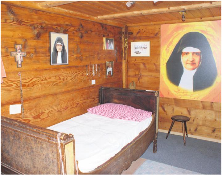 Öffentliche Besichtigung vom Geburtszimmer der Hl. Maria Bernarda. Foto: zVg