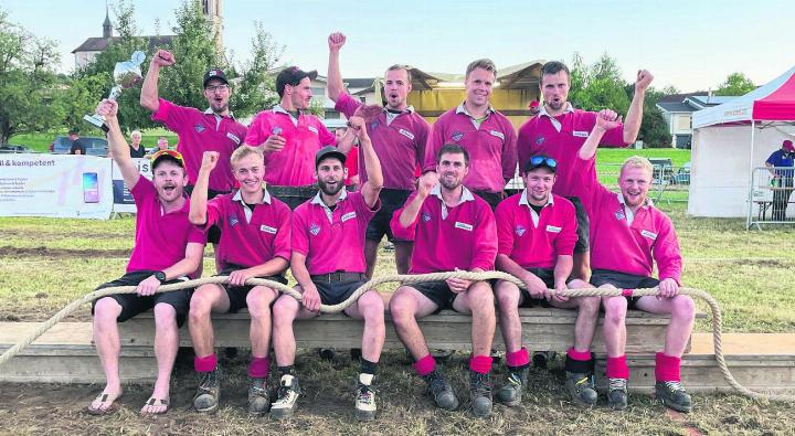 Die Herren-580-kg gewannen das vierte Meisterschaftsturnier ohne Punktverlust. Foto: zVg