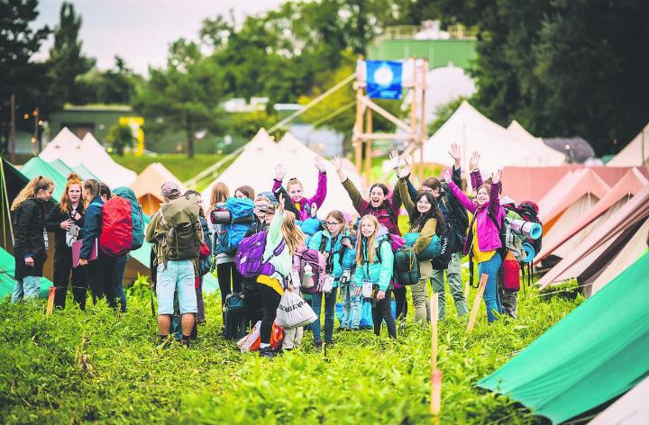 Über 10’000 Kinder und Jugendliche aus der ganzen Deutschschweiz werden an Pfingsten in Wettingen ihre Zelte aufschlagen. Foto: zVg