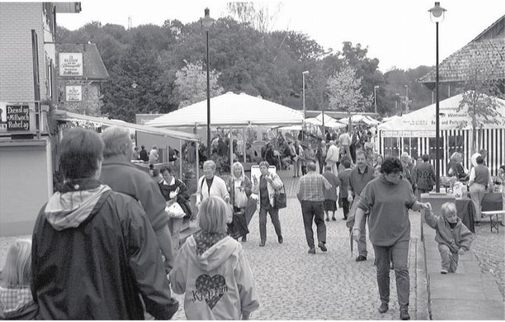 Impression vom «Brogge-Märt» 2000. Foto: Anzeiger Archiv.