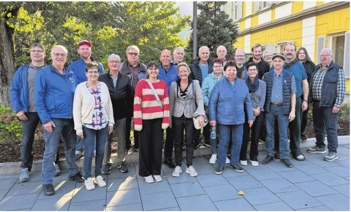 Schützengesellschaft Sins auf Tour. Foto: zVg