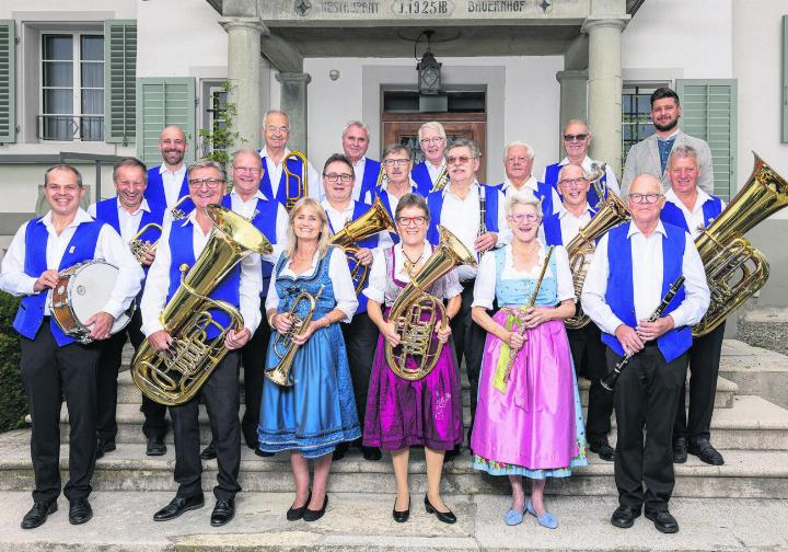 Mit Herzblut und Spielfreude dabei: die Freudenberger Blaskapelle. Foto: zVg