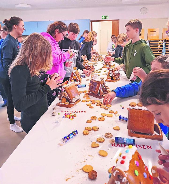 Verzierte Lebkuchenhäuser. Foto: zVg