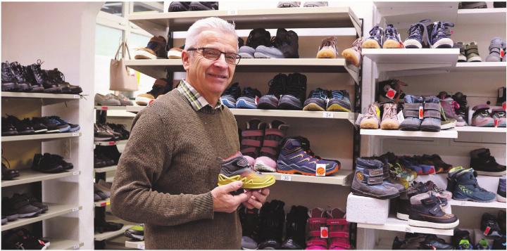 Andreas Meier schliesst das Geschäft nach 25 Jahren. Foto: ci Andreas Meier schliesst das Geschäft nach 25 Jahren. Foto: ci