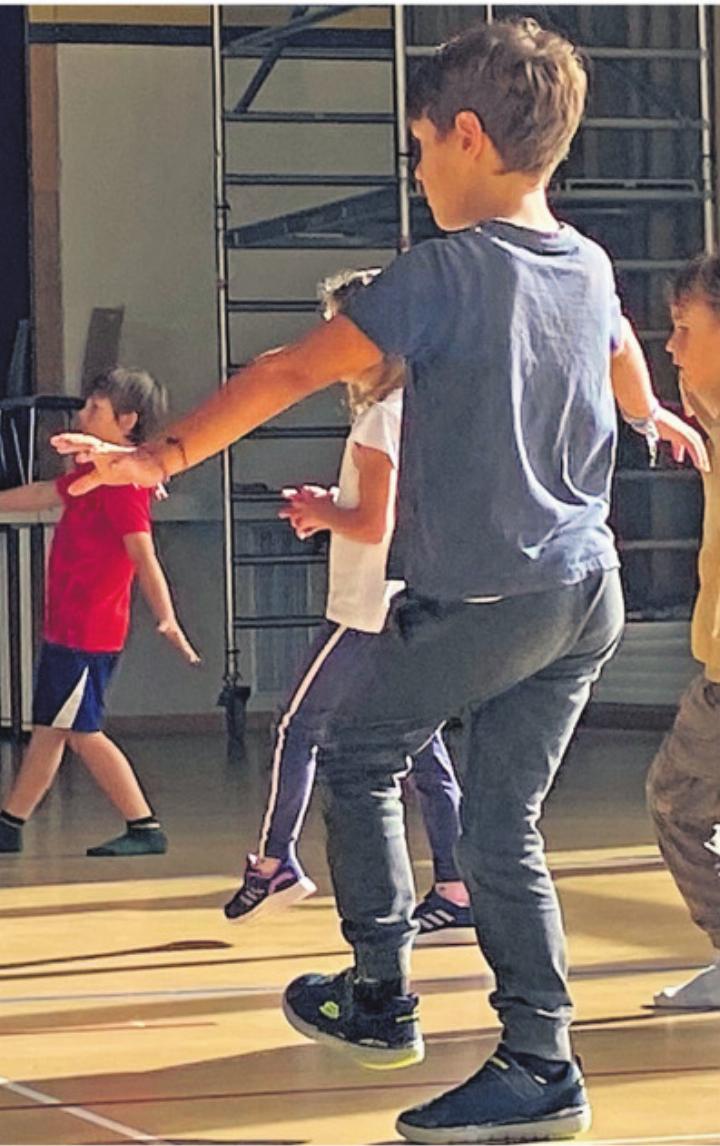 Beeindruckende Show-Einlage der Kinder. Foto: zVg