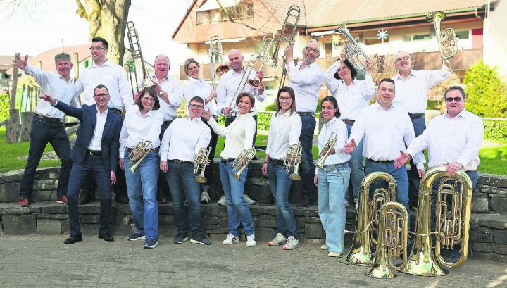 Die Musikgesellschaft Beinwil freut sich auf das Quartierständli. Foto: zVg
