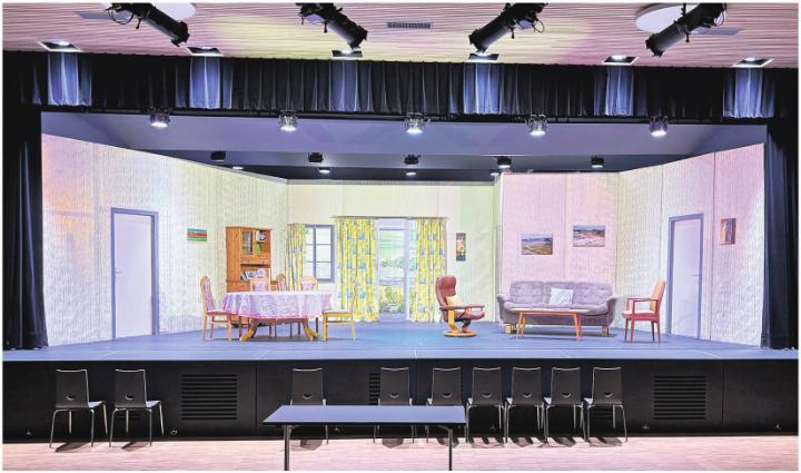 Das Bühnenbild für das Theater «Null Problem». Foto: ci