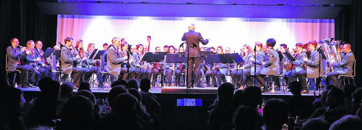 Die Musikgesellschaft Sins zeigte an zwei Abenden ein ansprechendes Konzert. Fotos: ci