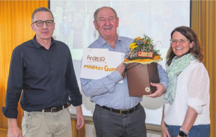 Andreas Gubler wurde aus dem Vorstand verabschiedet. Foto: zVg