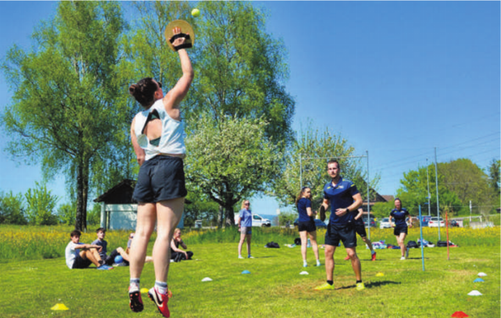 Die FTA-Gruppe beim Training. Bereits am Samstag startet die Wettkampfsaison 2026 am Schnä-Schnä-Cup. Foto: zVg