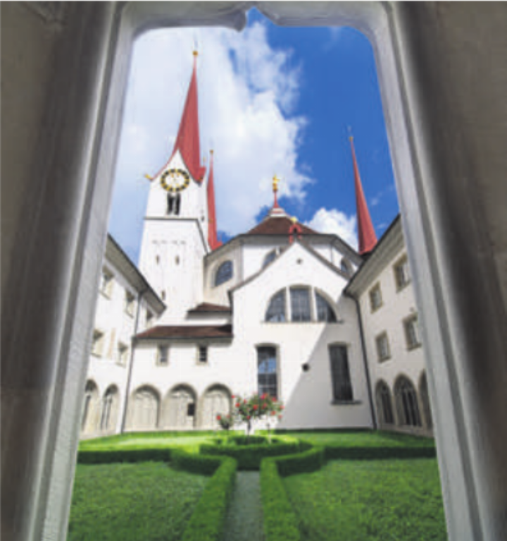 Kreuzgang Kloster Muri. Foto: zVg