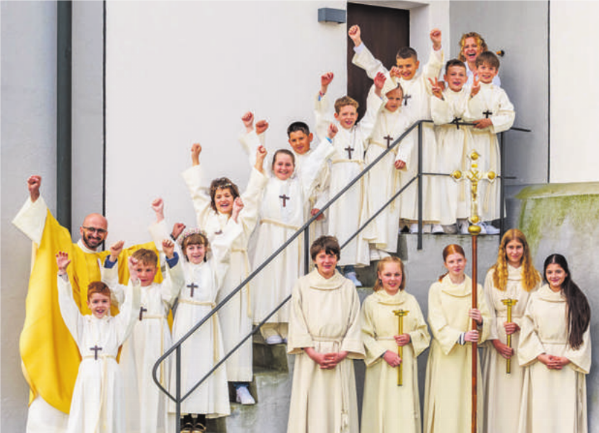 Erstkommunion im Pastoralraum Oberes Freiamt - Das Bild wird blockiert. – Möglicherweise durch einen aktiven Adblocker.