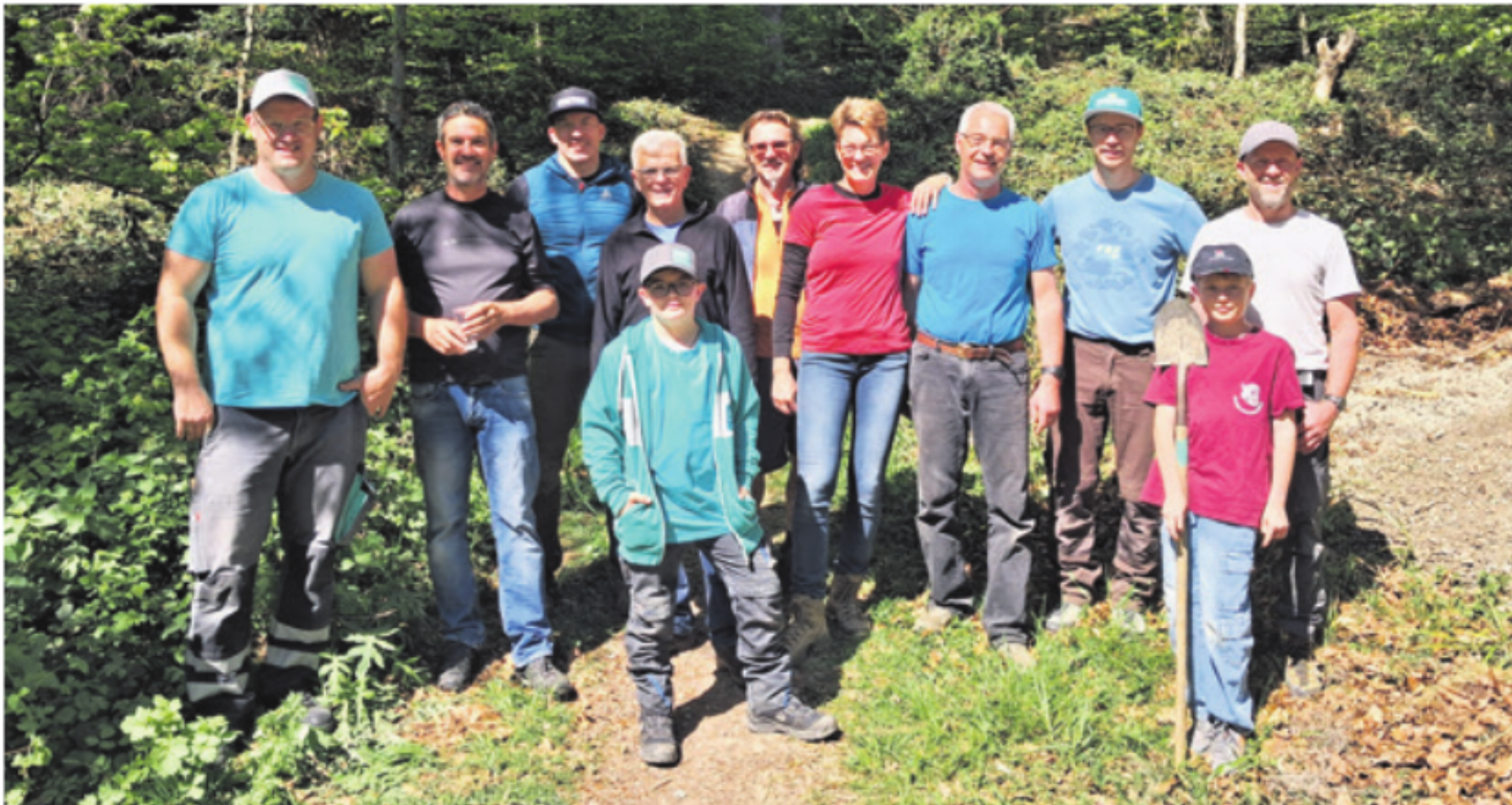 Trailunterhalt im Auwer Wald - Das Bild wird blockiert. – Möglicherweise durch einen aktiven Adblocker.