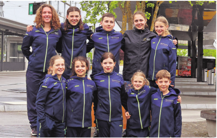 Die GymTigers starteten mit dem UBS Kids Cup in die Saison. Foto: zVg