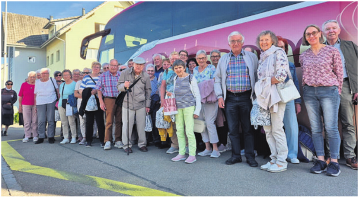 Auf der Pro-Senectute-Reise gab es viel zu erleben. Foto: zVg