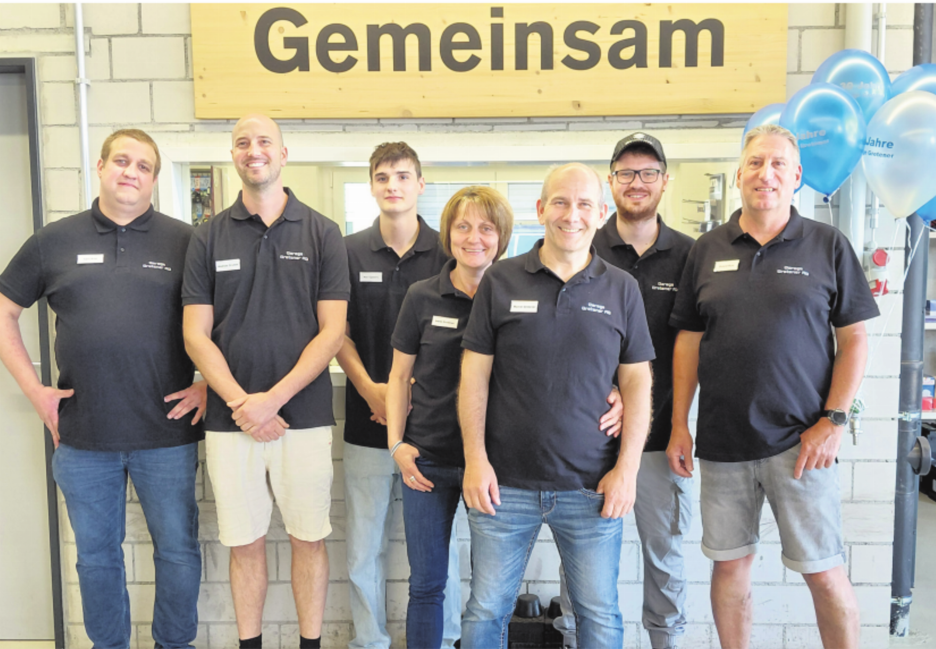 Garage Gretener feiert 30-Jahr-Jubiläum - Das Bild wird blockiert. – Möglicherweise durch einen aktiven Adblocker.