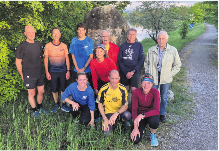 Ideales Laufwetter in Rottenschwil beim Flachsee. Foto: zVg