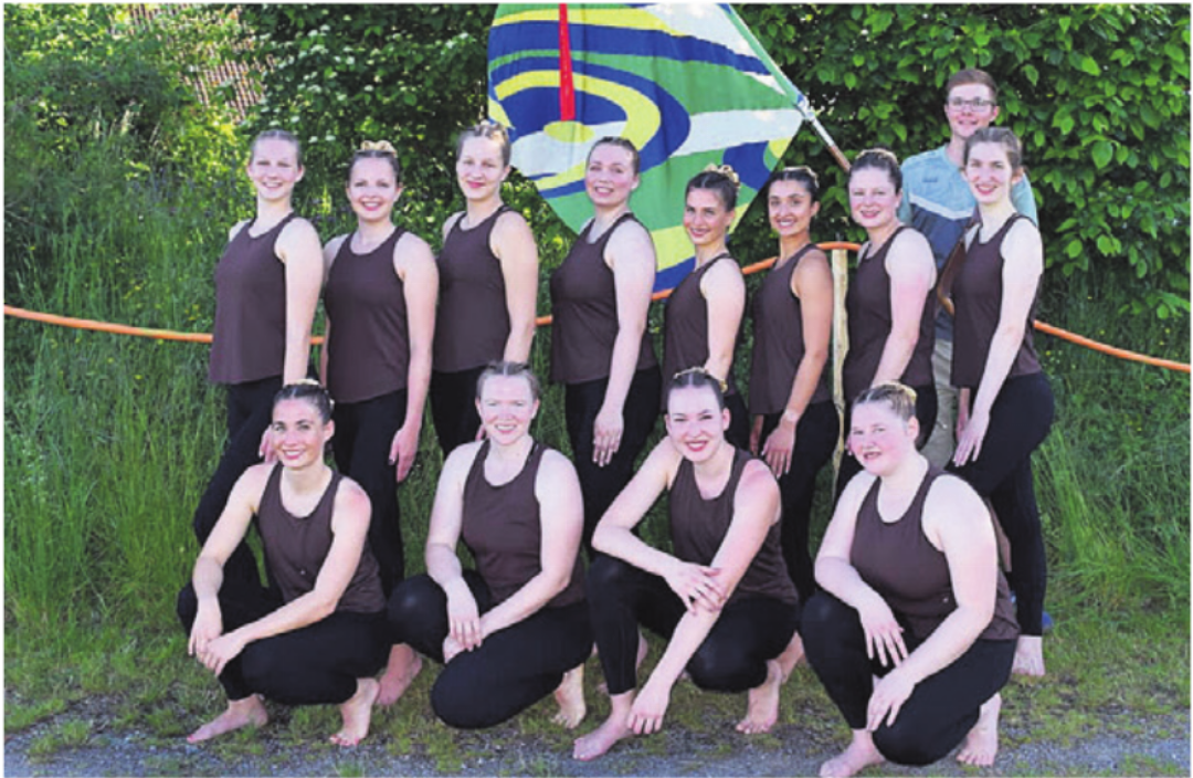 Die Gymnastikgruppe zeigte ihre neue Choreografie. Fotos: zVg Die Gymnastikgruppe zeigte ihre neue Choreografie. Fotos: zVg
