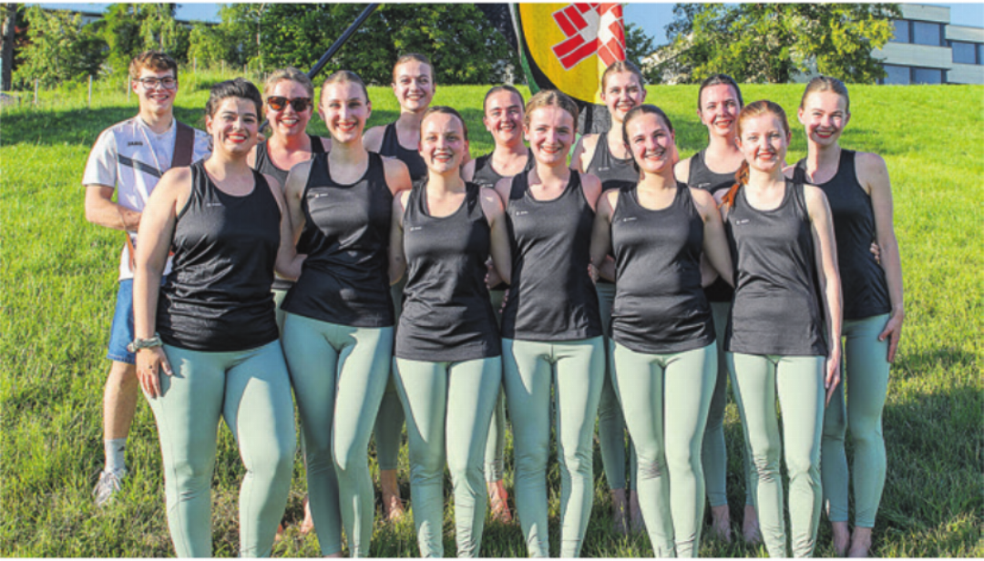 Die Gymnastik Girls vom Turnverein Auw. Fotos: zVg Die Gymnastik Girls vom Turnverein Auw. Fotos: zVg