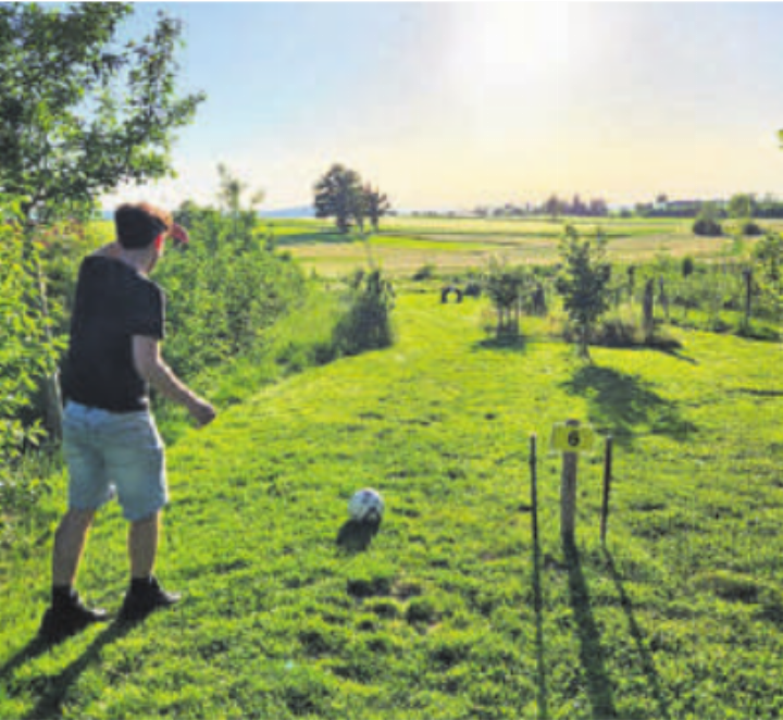 Fussballgolf in Müswangen. Foto: zVg