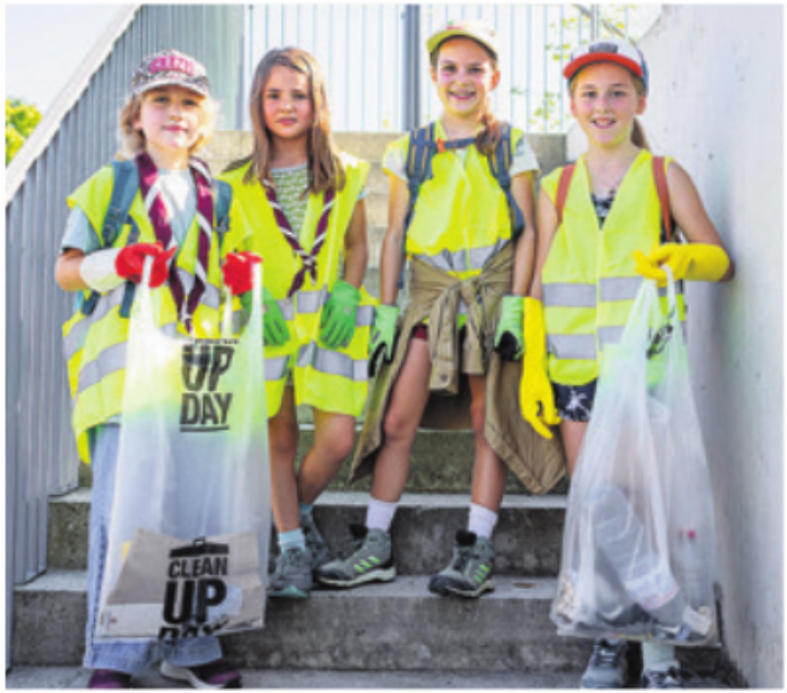 Im September findet wiederum der Clean-Up-Day statt. Foto: zVg