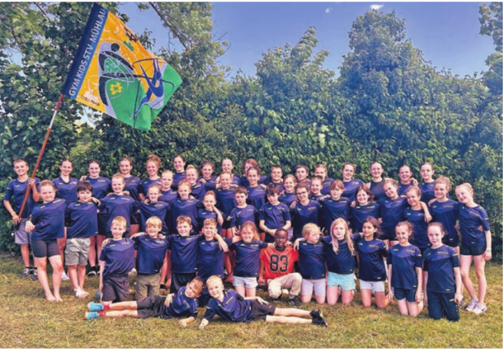 Die GymKids sichern sich den 19. Rang von 50 teilnehmenden Vereinen in der 1. Division. Foto: zVg