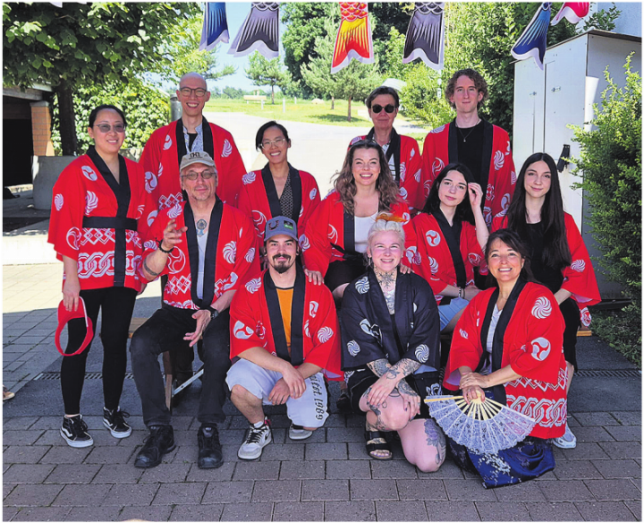 Die Helfer des Mini-Matsuri Oberrüti. Foto: zVg