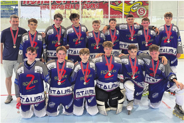 Die Z-Fighters U-19-Junioren werden Schweizer Vizemeister. Foto: zVg