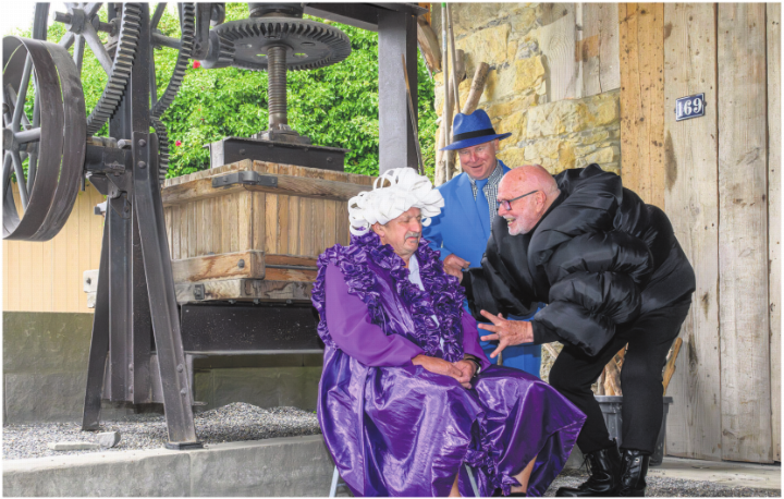Bild aus den laufenden Proben. Foto: René Rötheli, Baden
